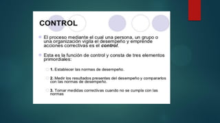 Funciones del Gerente