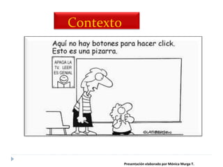 Contexto

Presentación elaborado por Mónica Murga T.

 