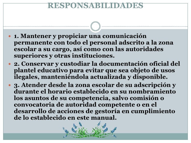 Funciones de supervisores