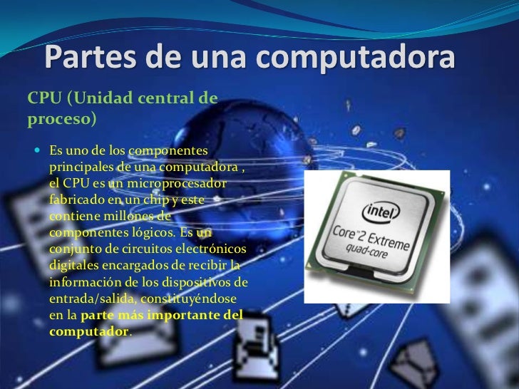 Funciones de una computadora Funciones de una computadora
