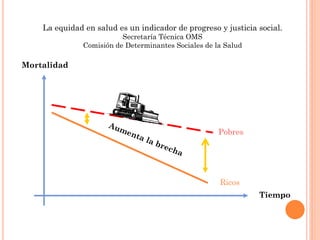 La equidad en salud es un indicador de progreso y justicia social.
                          Secretaría Técnica OMS
      ...