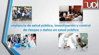 Funciones esenciales en salud pública