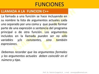 Funciones estructura | PDF
