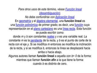 Funciones álgebra | PPTX