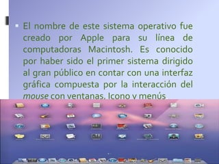 Funciones mac os | PPTX