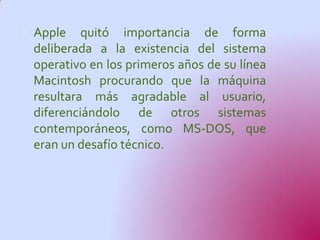 Funciones mac os | PPTX