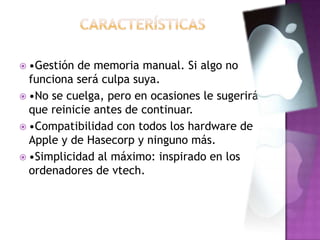 Funciones mac os | PPTX