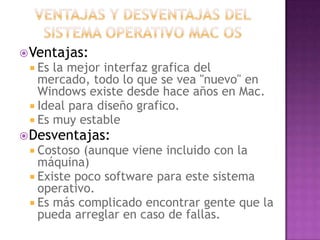 Funciones mac os | PPTX