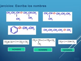 ÍNDICE
Ejercicios: Escriba los nombres
NOMBRE NOMBRE NOMBRE
 