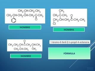 ÍNDICE
NOMBRE
NOMBRE
NOMBRE
FÓRMULA
 