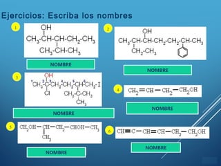 ÍNDICE
NOMBRE
NOMBRE
NOMBRE
Ejercicios: Escriba los nombres
NOMBRE
NOMBRE
NOMBRE
1 2
3
4
5
6
 