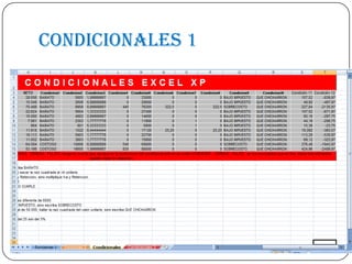 Condicionales 1
 