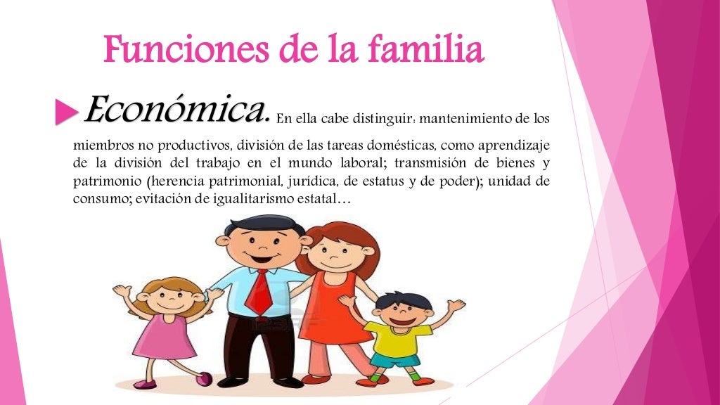 Funciones y estructuras tradicionales de la familia