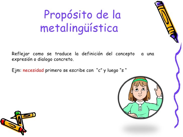 Funcion metalinguistica