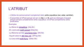 Funcions sintàctiques | PPT