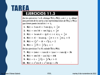 Ing. Álvaro Chávez Galavíz ITSTL martes, 8 de noviembre de 2022
TAREA
 