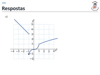e)
𝑦
𝑥
1 2 3 4
1
2
−1
−2
−1
−2
3
4
5
−3
−4
Respostas
134
 