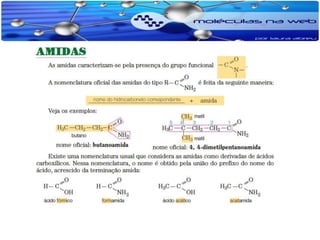Funcoes nitrogenadas e outras