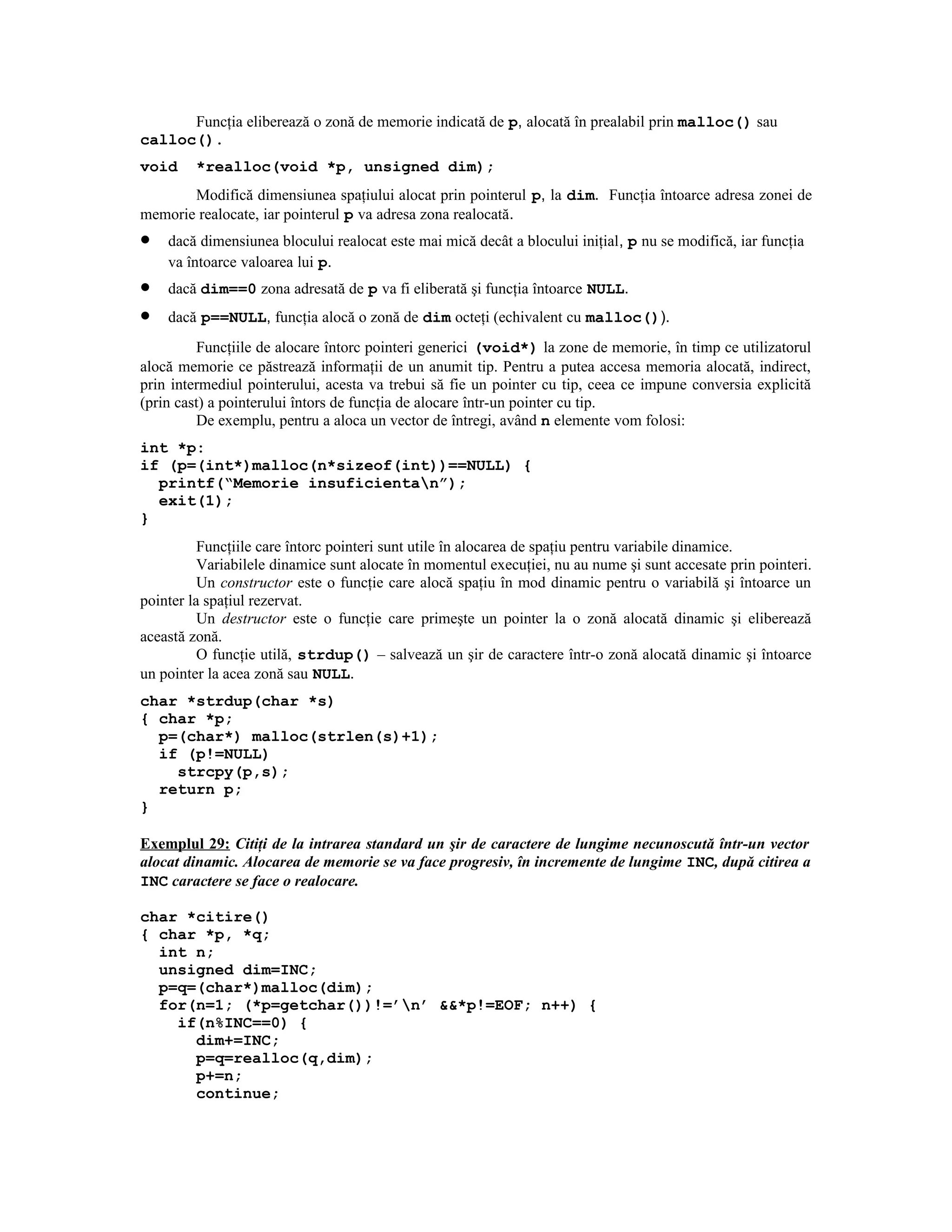 Functii, tablouri si pointeri in c si c++ | DOC
