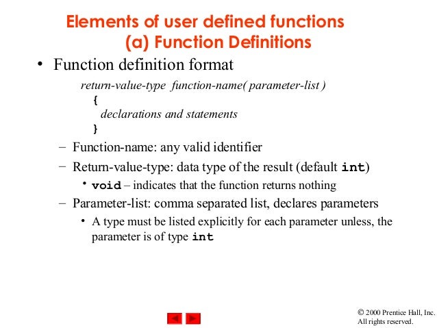 Function