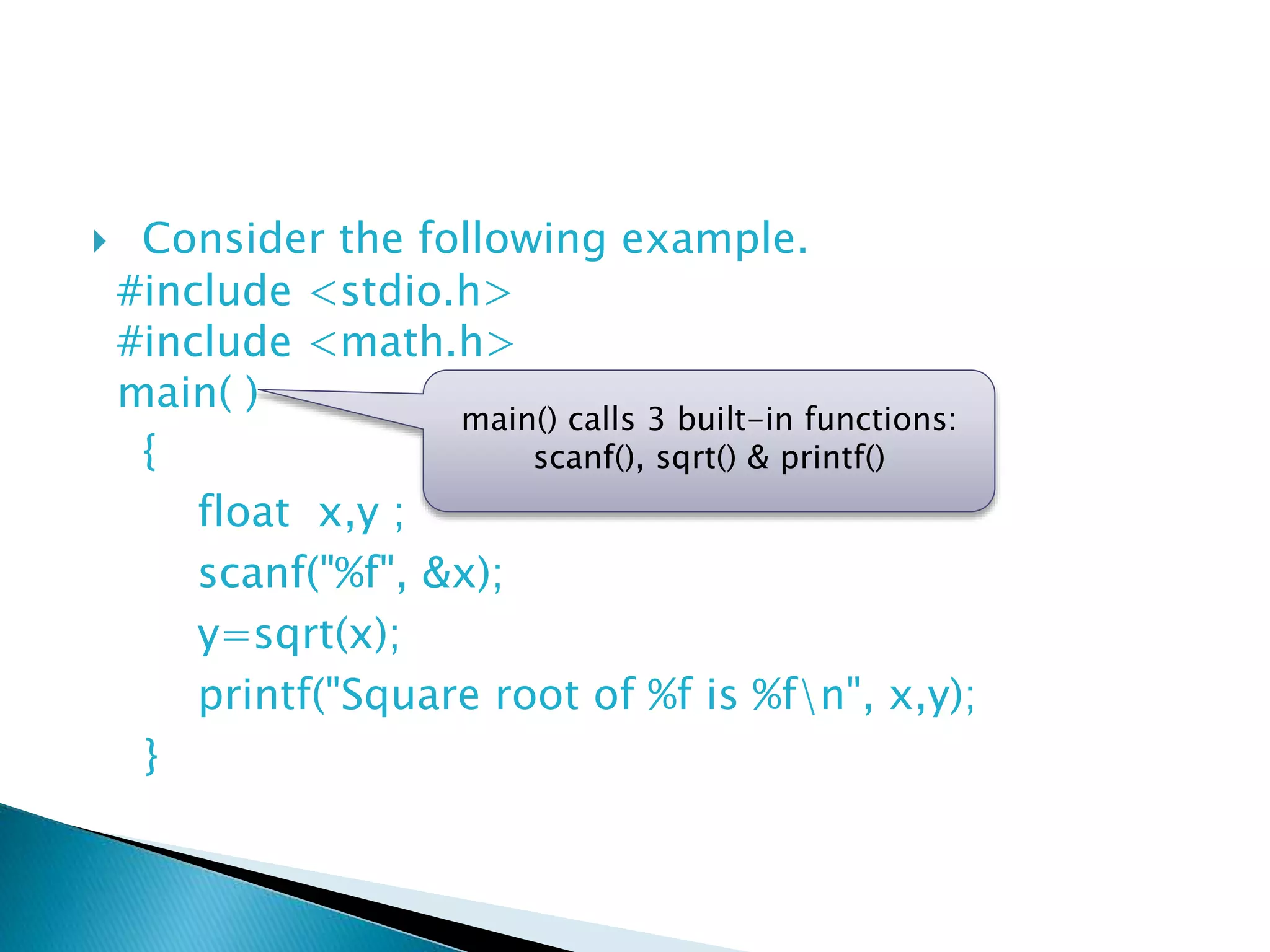 Function C programming | PPTX