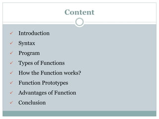 Function | PPT