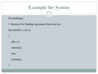 Function | PPTX | Web Development | Internet