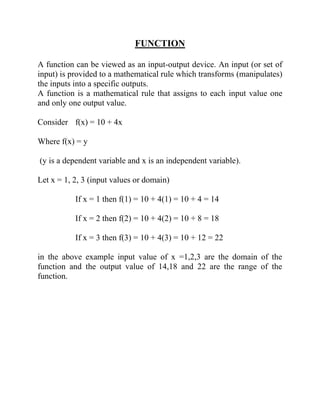 Function | PDF