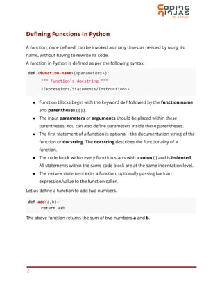 Function | PDF