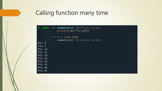 Calling function many time
 