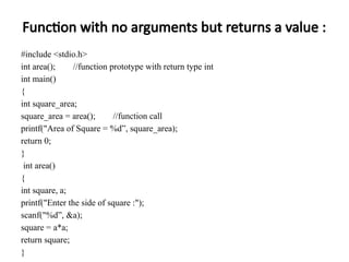 Comprehensive Guide to C Programming Functions: Types, Syntax, and ...