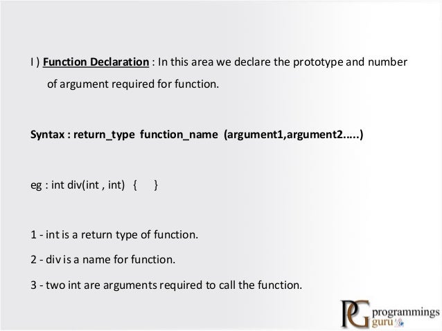 Function in C Language