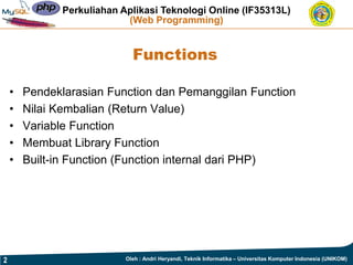 Function php | PDF