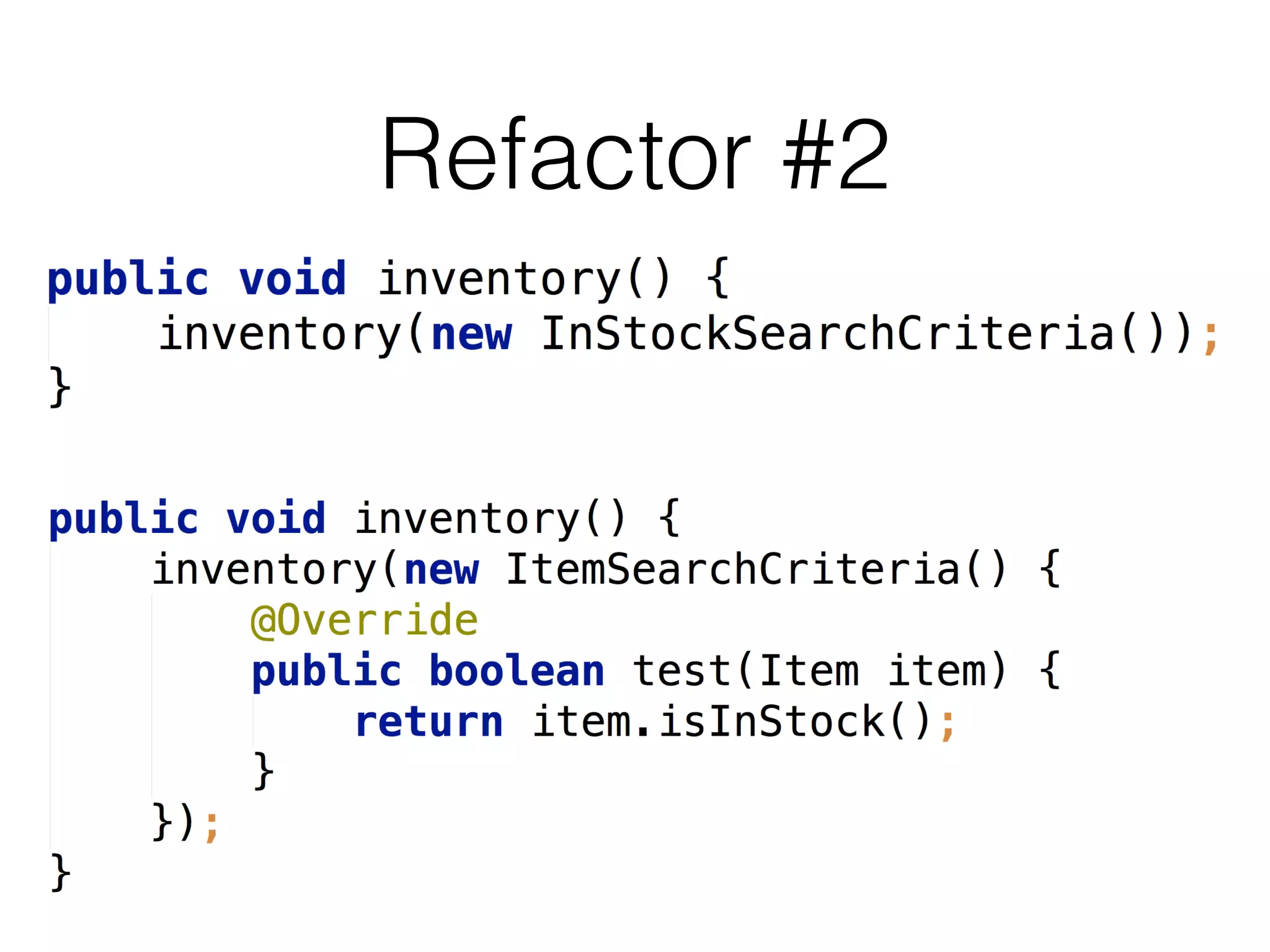 Refactor #2

 