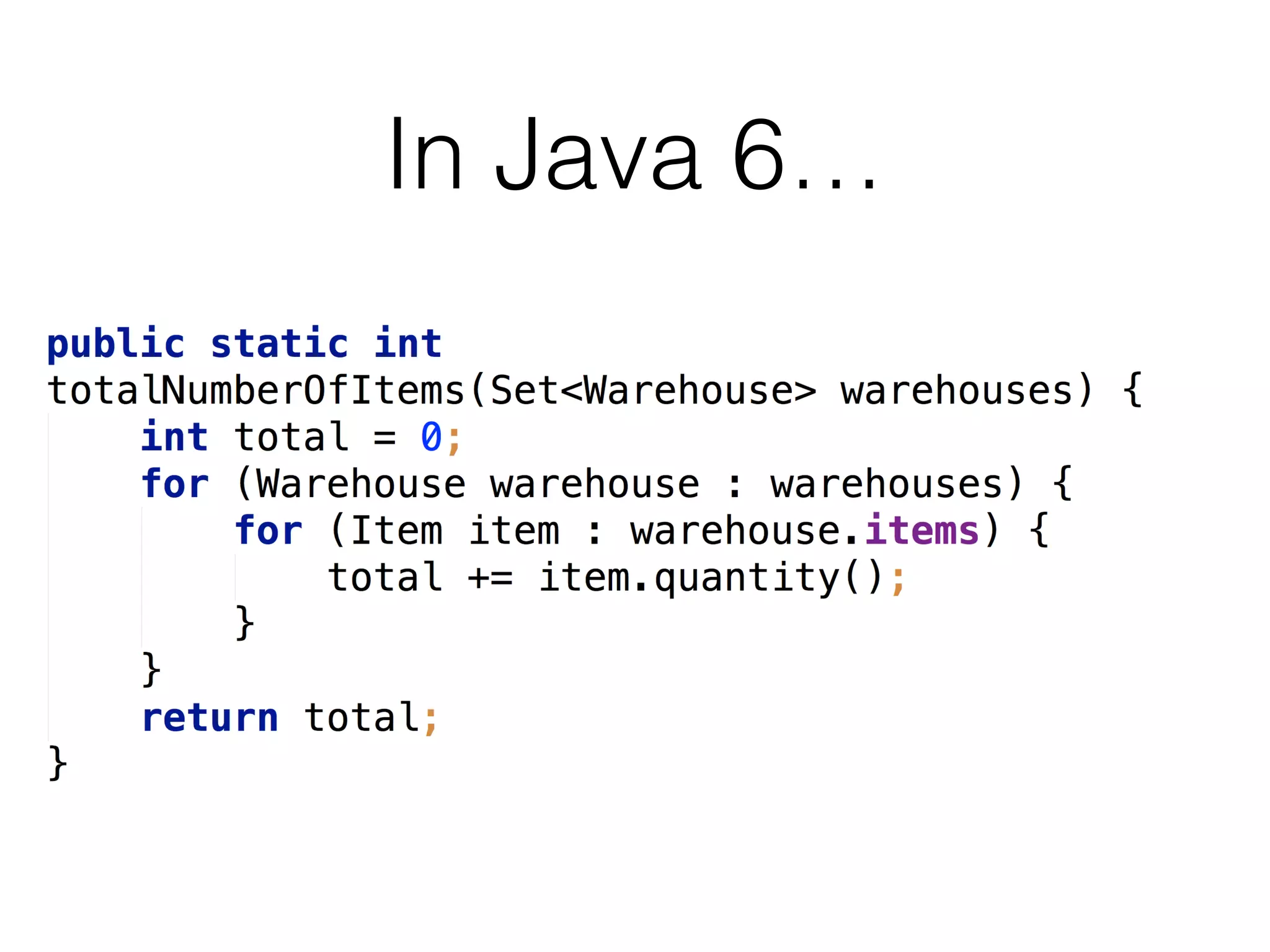 In Java 6…

 