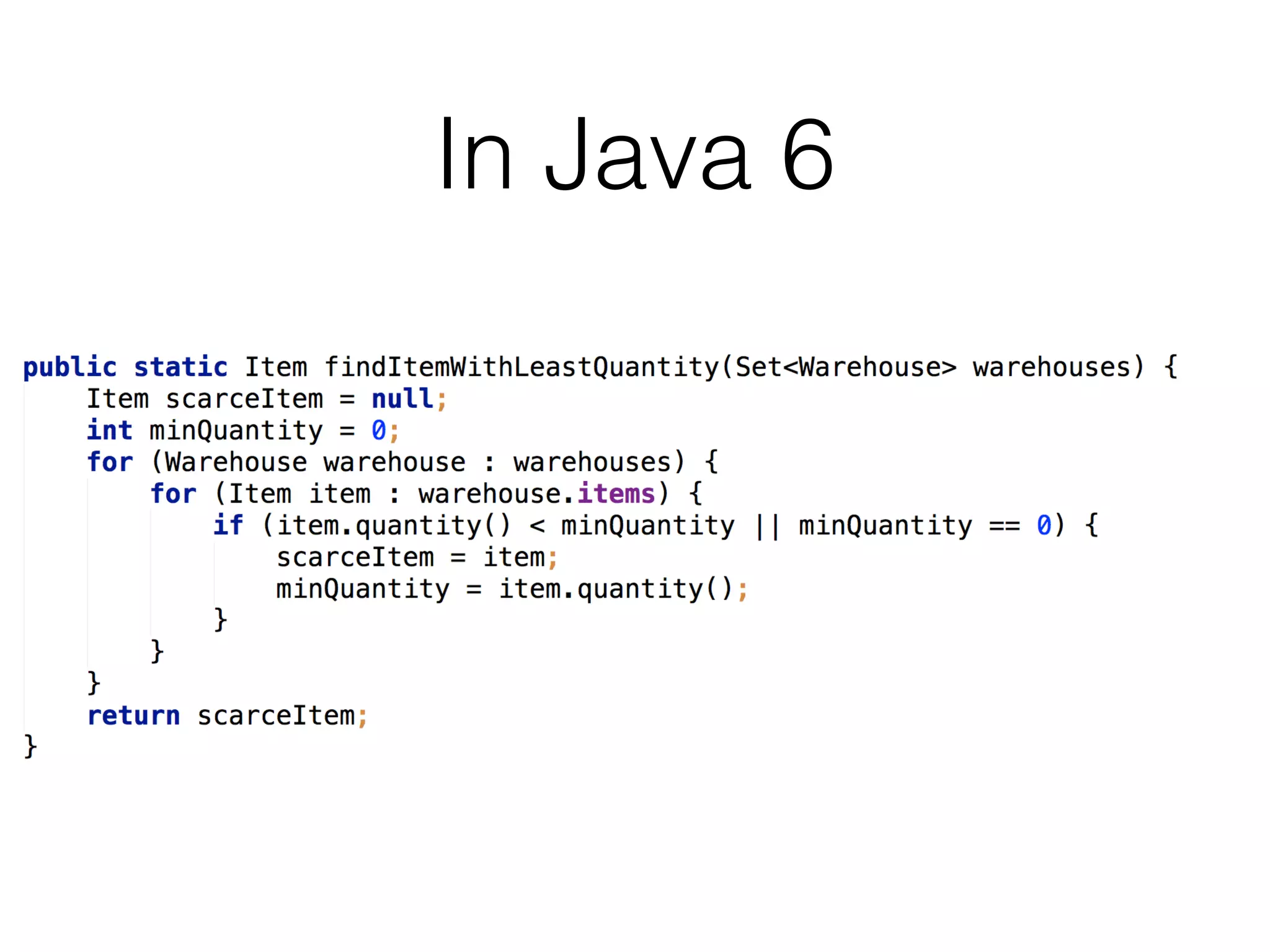 In Java 6

 