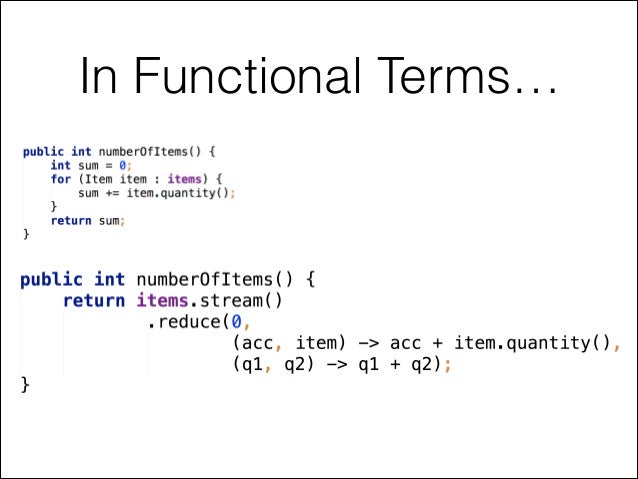 Functional Programming in Java