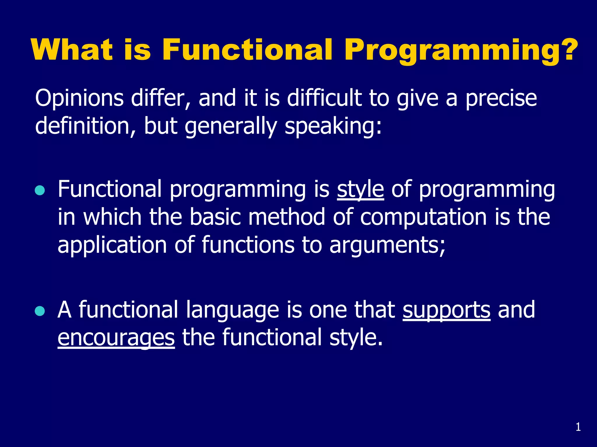Functional Programming in C# | PDF
