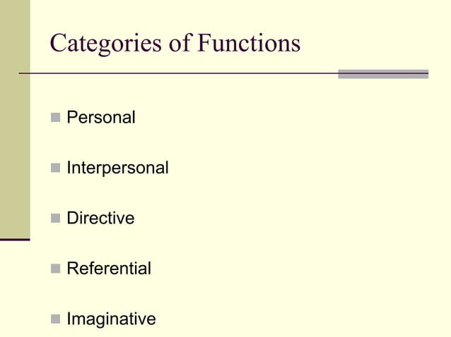 Functional - Notional Approach | PPT