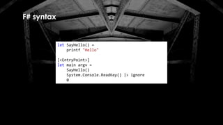 Functional programming with F# | PPT