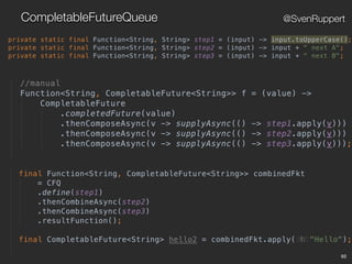 92
@SvenRuppertCompletableFutureQueue
 