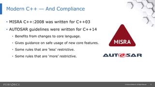 Designing For Functional Safety? How to Apply a Coding Standard | PPTX