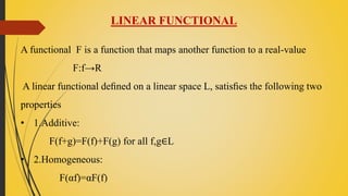 Functional analysis | PPTX