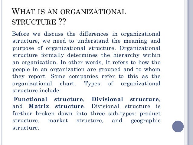 functional and divisional strucure of an organisation functional chart definition