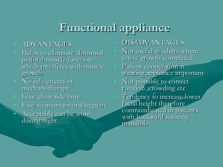 Functional Appliances