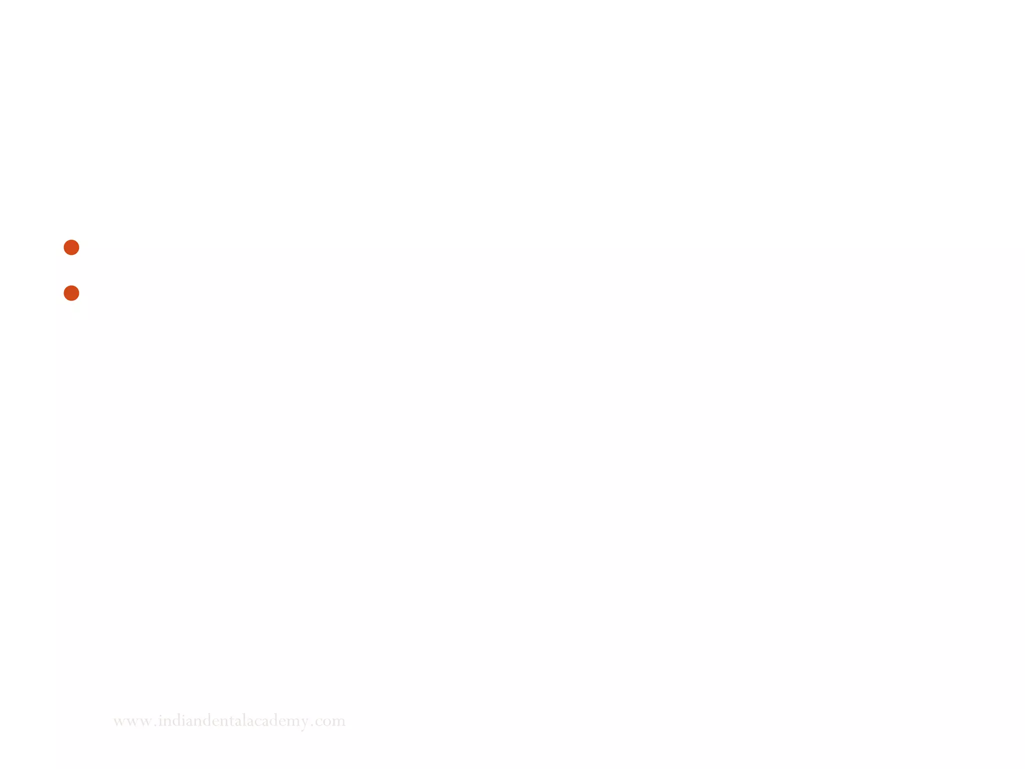 Changes in our understanding
1. At cellular level
2. Clinical studies
www.indiandentalacademy.com
 