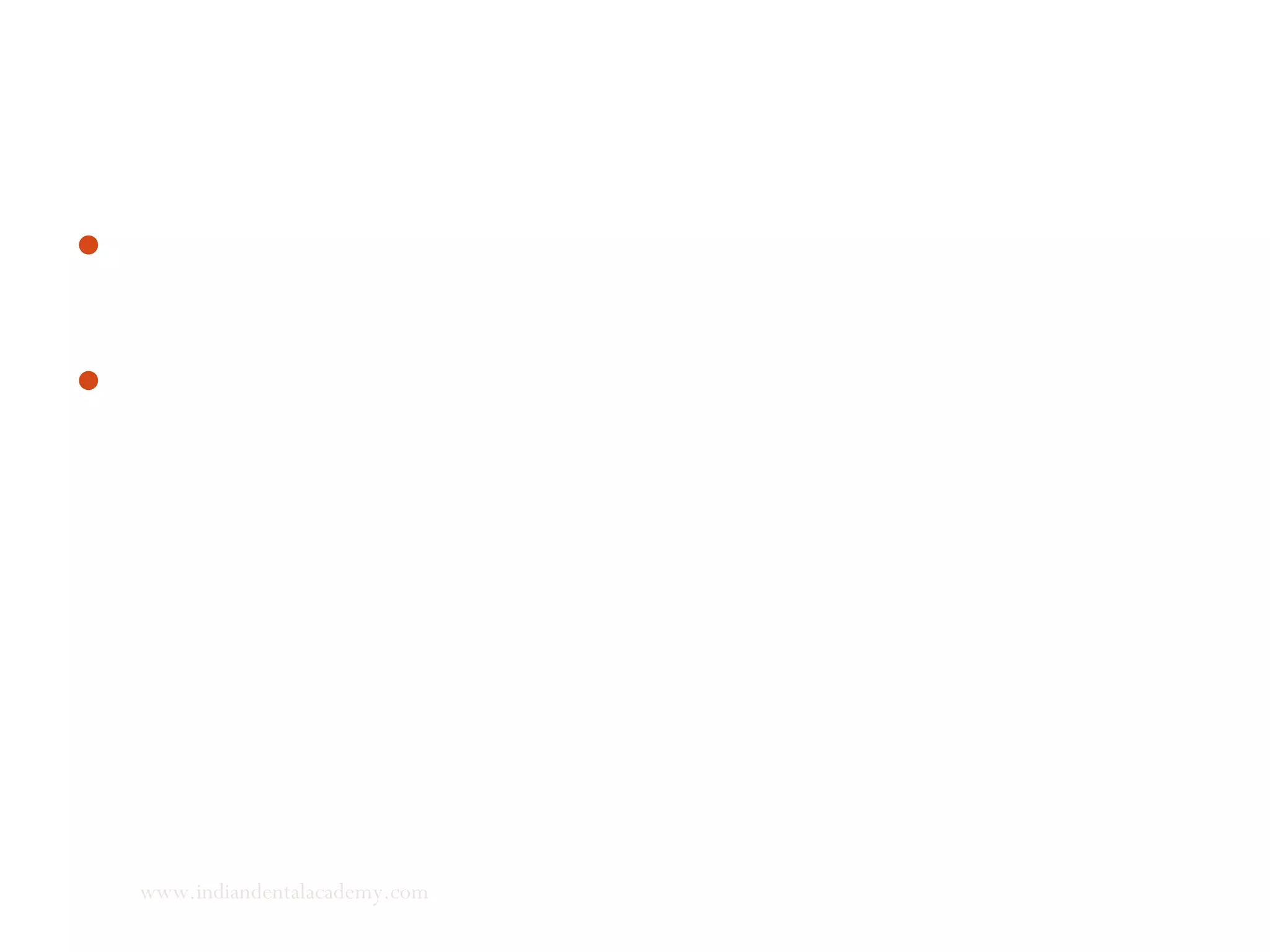 Chodrocytes later undergo hypertrophy and express type X
collagen. Type X collagen has been used as a marker for
endochondral ossification of long bones & condyles.
Rabie & Hagg in their study correlated the temporal
expression of type X collagen on molecular and protein levels
in growing condyles to the amount of bone expressed during
condylar growth.
www.indiandentalacademy.com
 