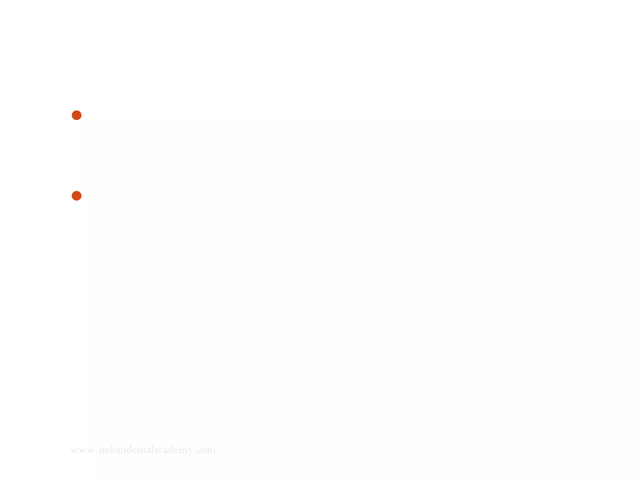 In an open loop, the output does not affect the input. There are
no feed back loops or comparators.
In a closed loop system, a specific relation is maintained between
the input and output and are characterized by a feedback loop
and a comparator.
www.indiandentalacademy.com
 