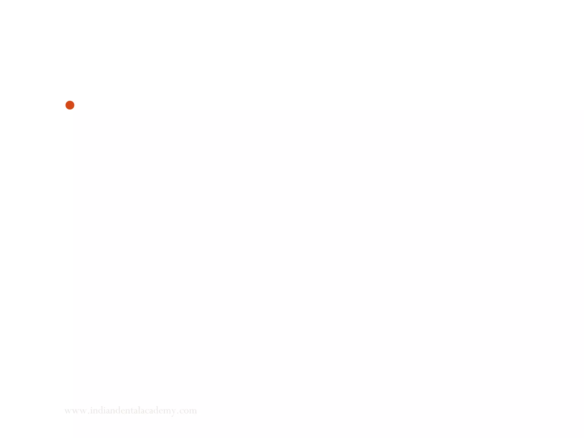 Results showed that both treatment with the postural
hyperpropulsor & with the growth hormone produced significant
increase in growth rate of condylar cartilage compared to
control group (Charlier et al, 1968, 1969; Petrovic et al , 1975)
www.indiandentalacademy.com
 