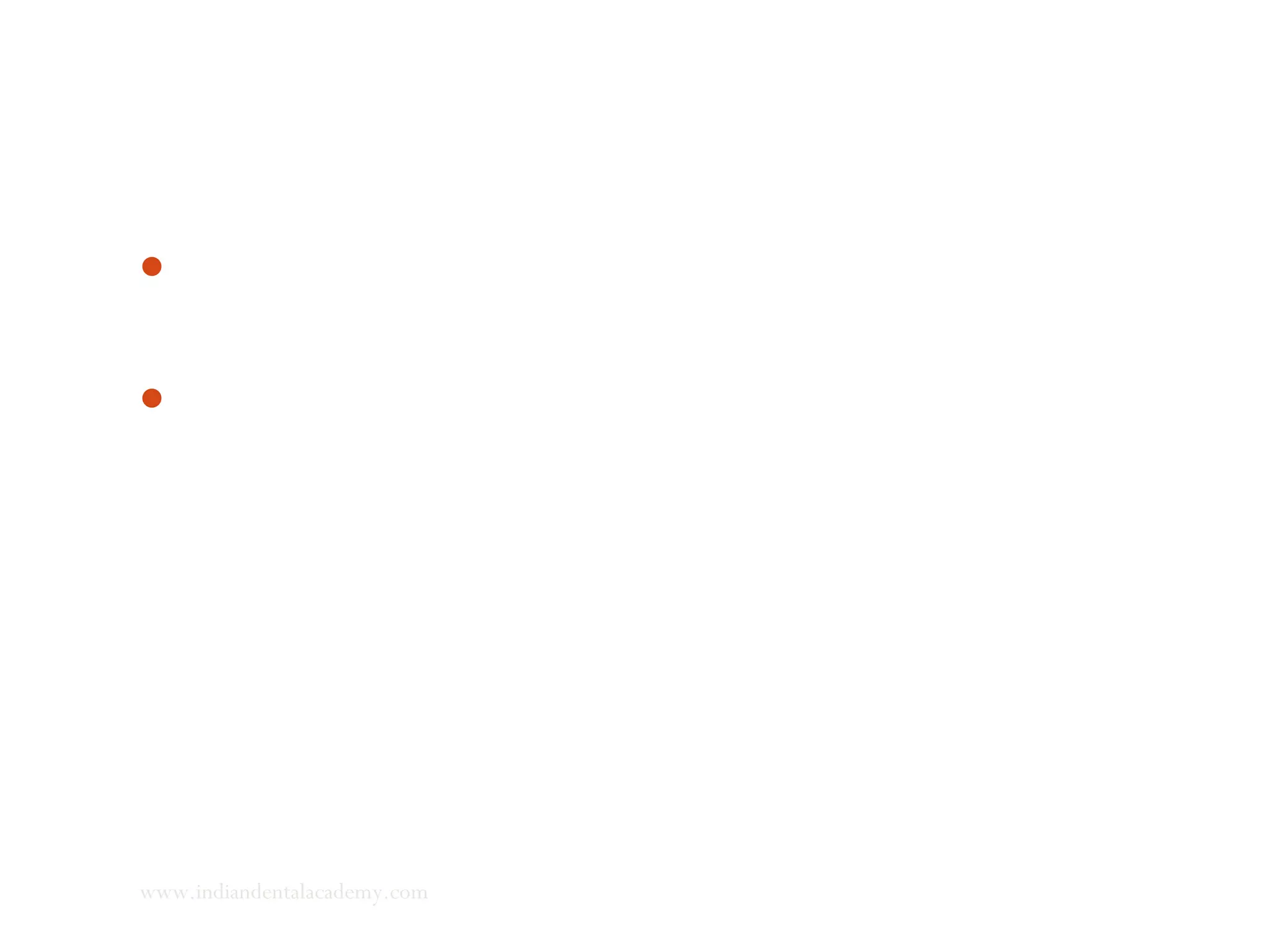 At the same time anterior border becomes more convex, positive
piezoelectric current resorption of bone.
Thus length of mandible increases.
www.indiandentalacademy.com
 